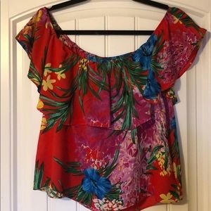 MuMu off the shoulder top